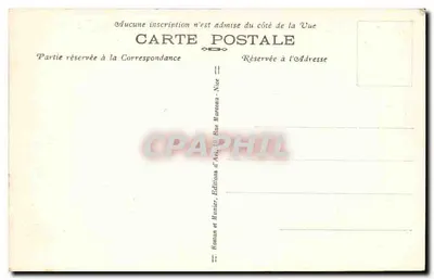 Castelo de Cagnes — Sala de Jantar — R. M. — n°41 — Verso
