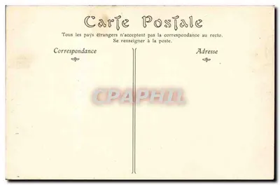 Le Cannet (Alpes-Maritimes) — a Rue Centrale e a Torre da Hora — ND Phot — Verso