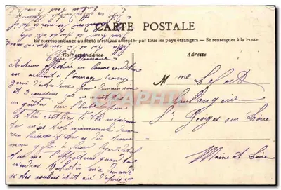 Nantes — Lembrete de Nantes — editor não visível, número de série ilegível — Verso