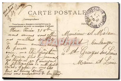 Porta da Sorte de Nantes — Coleção F. Chapeau, Nantes — editor desconhecido — Verso