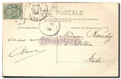 NANTES — L'Hôtel de Ville — Collezione R. J. de Pantes — Verso