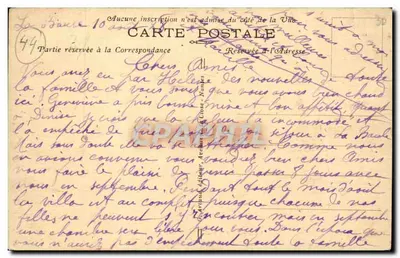 La Baule-sur-Mer — A Estação — Editor anônimo, n° 94 — Verso