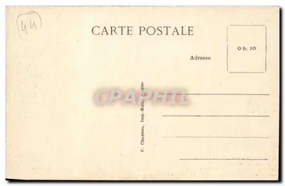 LA BAULE-sur-MER (Loire-Inf.) — W Bois d'Amour, Zrujnowane świątynie starej świątyni Escoublac, zakopane w piaskach na końcu XVIII wieku — F. Chapeau, Wydawnictwo, Nantes — Rewers