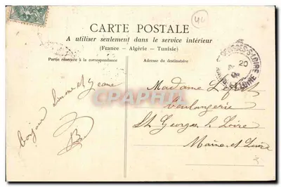 NANTES — O ponte da Rotonda — O público se dirigindo aos canteiros da Exposição, no dia da primeira visita — Henriette Dugas, Nantes, n°287 — Verso