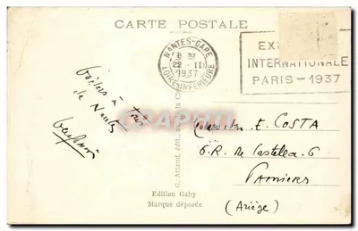NANTES — Vista panorâmica — Gaby, n°118 — Verso