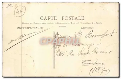 NANTES — Il Palazzo di Giustizia — Girand (n°19) — Verso