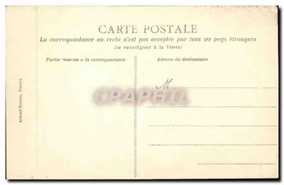 NANTES - Visão panorâmica do porto — editor Artaud-Nozais, n°19 — Verso