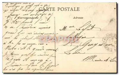 NANTES - O Porto sob a luz da lua — Artaud-Nozaus, N°207 — Verso