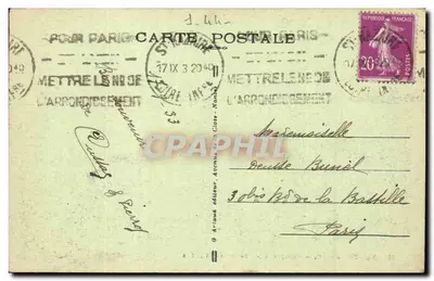 Saint-Nazaire — Stacja i przystanek autobusowy — n°69 — Rewers