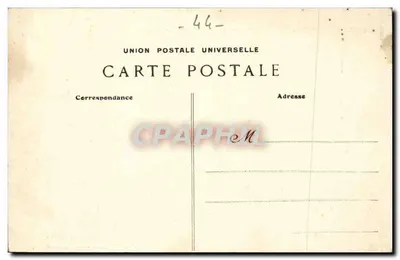 St-Nazaire (L.-Inf.) — La Neuvelle Entrée — Departure of the « Champagne » — Publisher: Poulain, Saint-Nazaire — Back