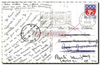 Fischer von Saint-Brevin — Étel — Verlag Estel — Rückseite