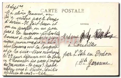 Pornic (Loire-Inf.) — Wyjście z portu i stary zamok, ok. 1850 — n°255 — Rewers