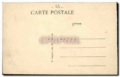 Pornic (Loire-Inf.) — A Entrada Próxima ao Castelo — F. Chapeau, Imp. Éd. Nantes — Verso