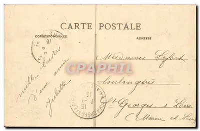 Varades (Loire-Inf.) — A Meilleraie, A Loire e as ilhas, tiradas de Saint-Florent-le-Vieil — Coleção F. Chapeau, Nantes - 3e mille — Verso