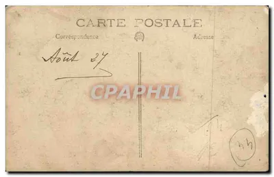 Le Pouliguen — Dampfschiff — unbekannter Verlag — Rückseite