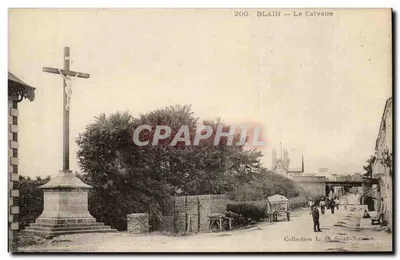 Blain — O Calvário — Coleção L. B. Saint-Nazaire