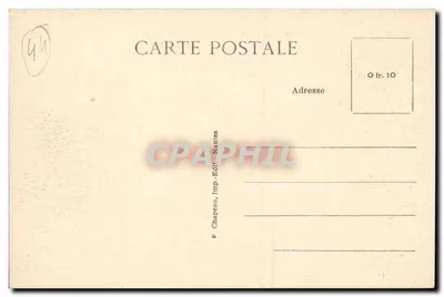 LA BAULE-sur-MER (Loire-inf.) — Wejście na plażę — P. Chapeau, Wydawnictwo Nantes — Rewers