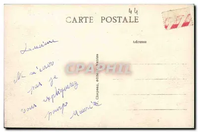 NANTES sob a Luz da Lua — O Transbordeur — Verso