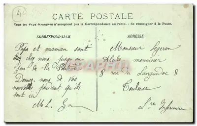 NANTES — O Ponte Morand — LL. — Verso