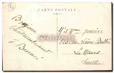Châteaubriant — Castelo da Renascença — Colunata 1518 — Verso