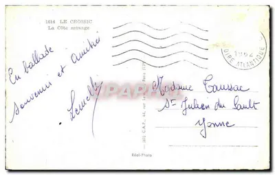 La Côte sauvage — Le Croisic — Réal-Photo — Rewers