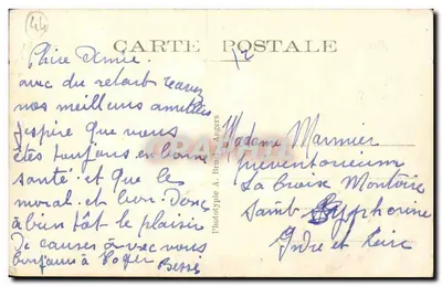 Le Croisic (Loire-Int.) — Il Faro della Grande Jetée — A.B. — Verso