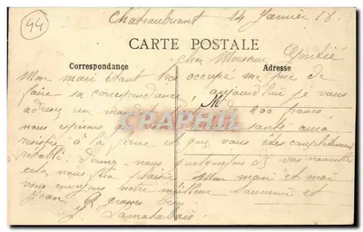 Castello della Rinascita - Pavillon dei Campi e Ala Meridionale — Châteaubriant (Loire-Inf.) — Fototipia Lacroix — Verso
