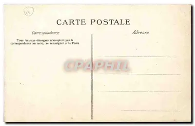 NANTES — Antico appuntamento di caccia dei Duchi di Bretagna, Rue des Hautes-Pavés — C. L. C. — Verso
