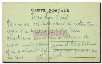 NANTES — Teatro Graslin e Rue Crébillon — n°134 — Verso