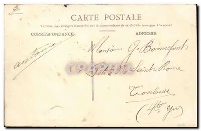 NANTES — El Liceo — Gran Bazar y Nuevas Galerías — Reverso