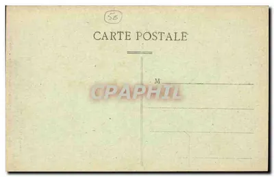 A Normandia Pitoresca — Velho sistema de moagem — Le Goupey, editor St-Pierre-Eglise 1440 — Verso