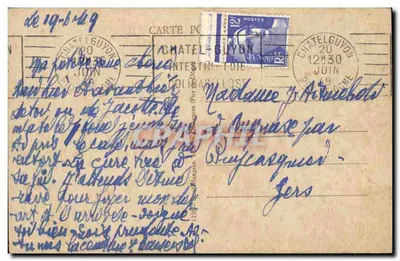 A Auvergne — Cena de vida rural — G. d'O (editor) — Verso