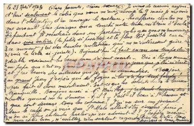 Os Auvergnats em casa — A oração da noite — G d'O — Verso