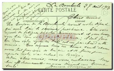 La Bourrerie d'Aubergno — scena z życia — wydawca nieznany, nr 55-LL — Rewers