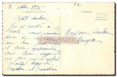 Le Puy-de-Dôme — Rodovia do Puy-de-Dôme — G. D'O. 538 — Verso