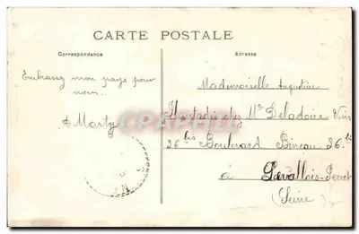L'Auvergne — Ritorno dei Campi — M.T. L. n°372 — Verso