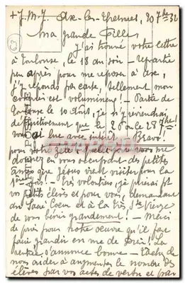 L'Auvergne — Scena rurale — G. D'O. - 1038 — Verso