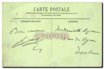 Tipi d’Auvergne — La Bourrée, 3a figura, vis-à-vis — LL. — Verso