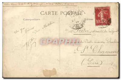 Bourrée d'Auvergne — dansscène — V.D.C. n°1202 — Achterkant