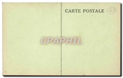 Chłopkowa kobieta z Sanfloraine w strojach festiwnych — L'Auvergne — wydawca S.N.P. n°63 — Rewers