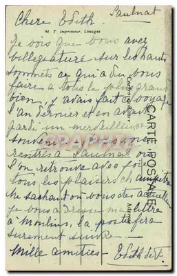 L'Auvergne – 198. Martyr des Siations Thermale — Wydawca: M.T. Drukarnia, Limoges — Rewers