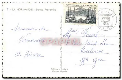 Północny krajobraz z sennikiem — Wydawnictwo Gaby, nr 7 — Rewers