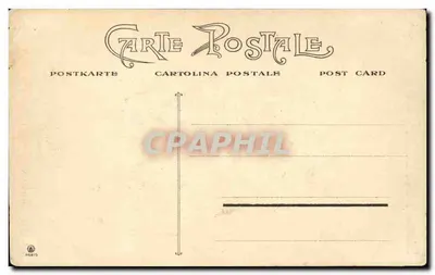 Coiffure féminine à travers les âges — coiffure de Charles X — éditeur E. F. n° 605 — Verso