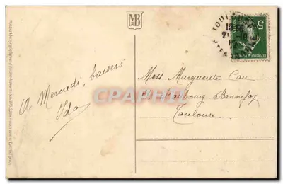 Mulher com capa e chapéu de penas — Guerros — n°2 — Verso
