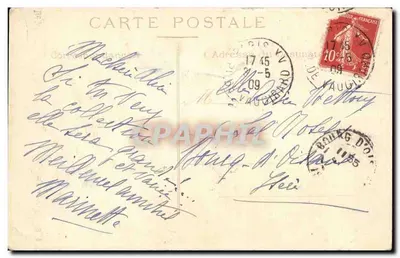 Chapéu em moda em 1909 — Verão — Ise Sorriso N°128, desenho de Ti Robertz — Verso