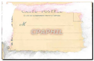 Le Vieux Paris — Exposição Universal de 1900 — CHOCOLAT GUÉRIN-BOUSTRON — Verso