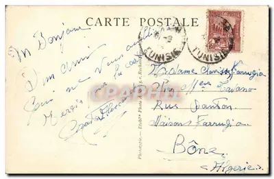 Tindja — Wille — Fototypia 5.r. Rochambeau — Rewers