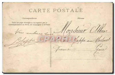Cartago — Abside da Catedral — Répertoire da Carte Postale Paris — Verso