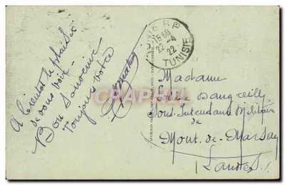 TUNIS — Plac Końskie — Landes, n°209 — Rewers