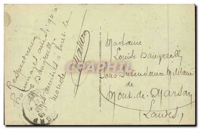 Tunis — Nowy Plac Jules-Ferry i przedłużenie Alei — NDH. Fot. n°350 — Rewers